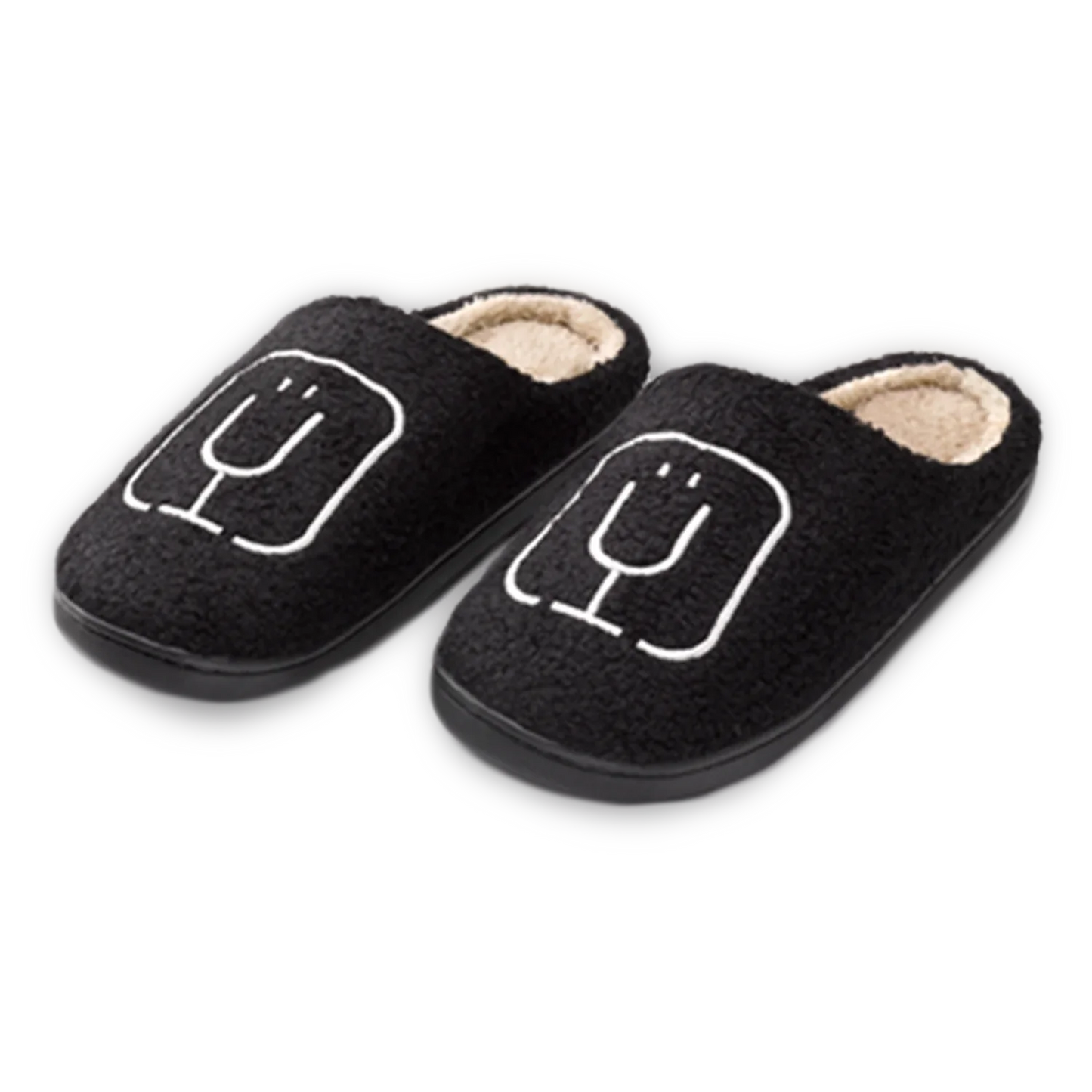 brumate-fuzzy-slippers-black-y1 apparel-slippers.webp