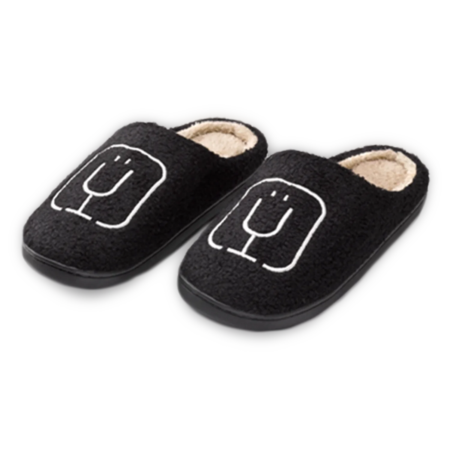 brumate-fuzzy-slippers-black-y1 apparel-slippers.webp